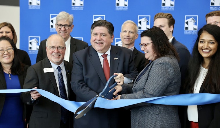 Gov. Pritzker Champions Clean Energy with Heartland College's EV Industry Training Center Launch