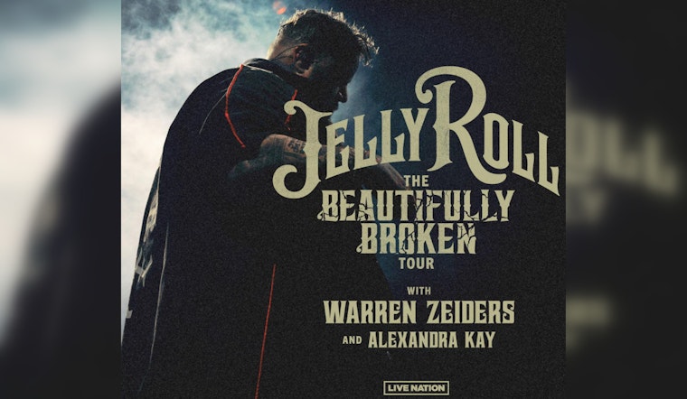 Grammy-Nominee Jelly Roll to Charm Fans in San Antonio on 'Beautifully Broken Tour'