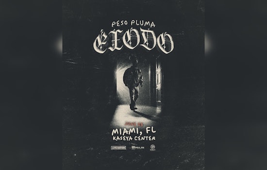 Grammy-Winning Artist Peso Pluma Set to Electrify Miami With Exodo Tour at Kaseya Center