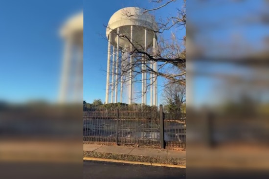 Griffin Water Tower Leak Causes Stir Near Stadium, No Threat to Water Supply Assured
