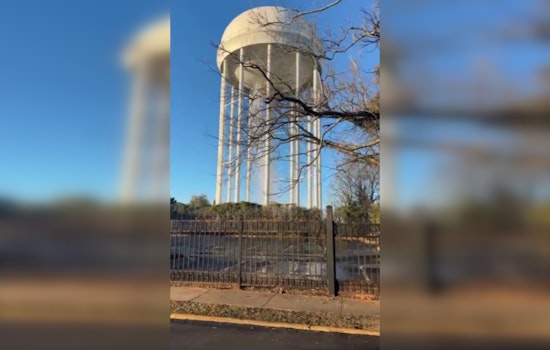 Griffin Water Tower Leak Causes Stir Near Stadium, No Threat to Water Supply Assured
