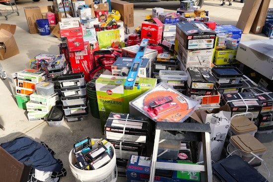 Gwinnett County Police Uncover $1M Worth of Stolen Construction Supplies in Buford Home Raid