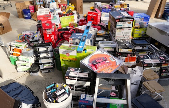 Gwinnett County Police Uncover $1M Worth of Stolen Construction Supplies in Buford Home Raid