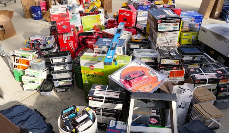 Gwinnett County Police Uncover $1M Worth of Stolen Construction Supplies in Buford Home Raid