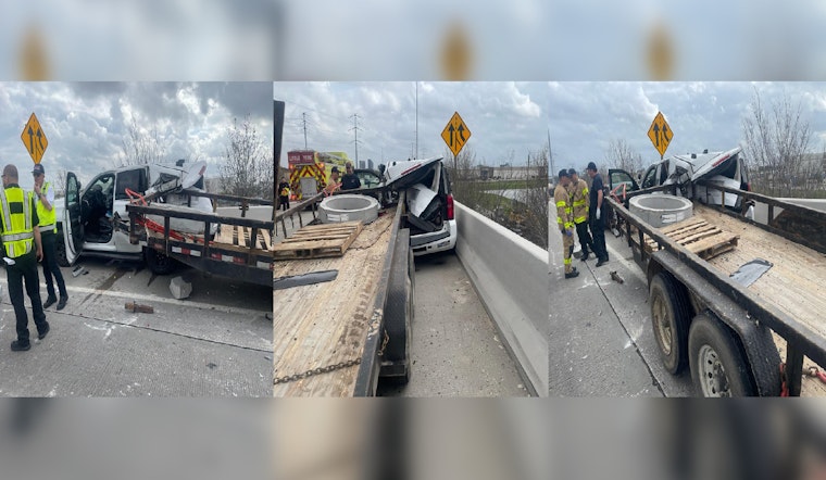 Harris County Constable Deputy Hospitalized After Trailer Strikes Patrol Car During Traffic Stop