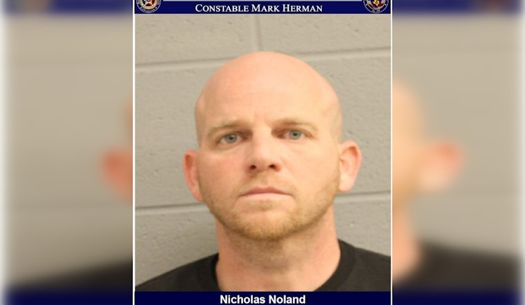 Harris County Constables Apprehend Man on Felony Warrant Amidst FM 1960 Disturbance