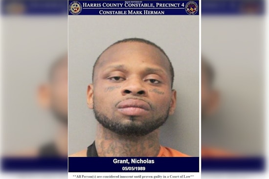 Harris County Deputies End High-Speed Chase with Arrest of Suspect Nicholas Grant, Accused of Multiple Felonies