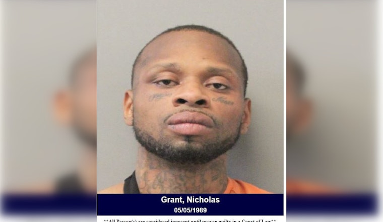 Harris County Deputies End High-Speed Chase with Arrest of Suspect Nicholas Grant, Accused of Multiple Felonies