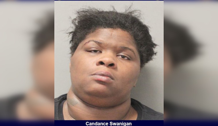 Harris County Woman Arrested for Violent Assault Amidst Disturbance in Timber Forest
