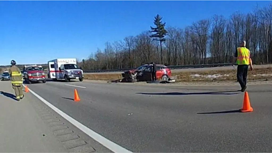 Head-On Collision on US-131 Averted Serious Injury, Wrong-Way Driver, 67, Cited in Clam Lake Township Mishap