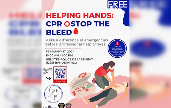 Helotes Empowers Teens with Lifesaving Skills Through 'Helping Hands' CPR and Bleed Control Class