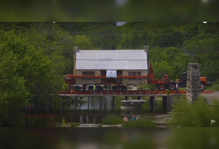 Historic Stagecoach Inn of Round Rock Preserved and Relocated After 175 Years