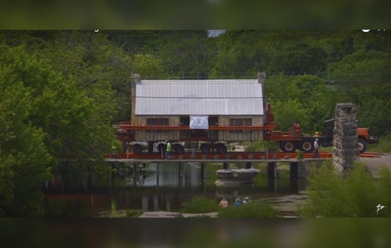 Historic Stagecoach Inn of Round Rock Preserved and Relocated After 175 Years
