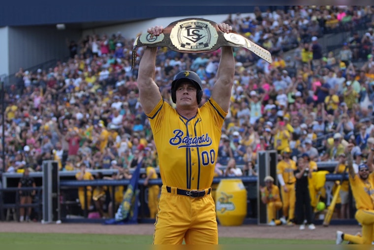 Hollywood and WWE Icon John Cena Strikes Out with Flair at Savannah Bananas' Opener in Tampa Bay