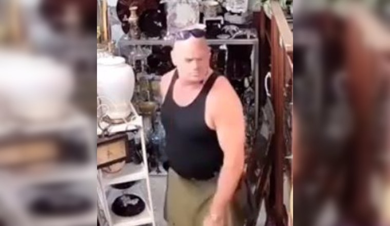 Houston Constables Seek Public's Help to Identify Suspect in Bizarre Store Disruption