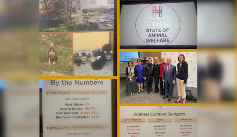 Houston Law Enforcement and Advocates Urge Collective Action on Animal Welfare and Public Safety