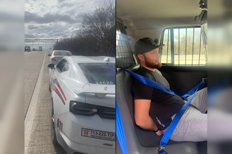 Houston Suspect with Felony Warrant Arrested During Traffic Stop by Deputy Lee