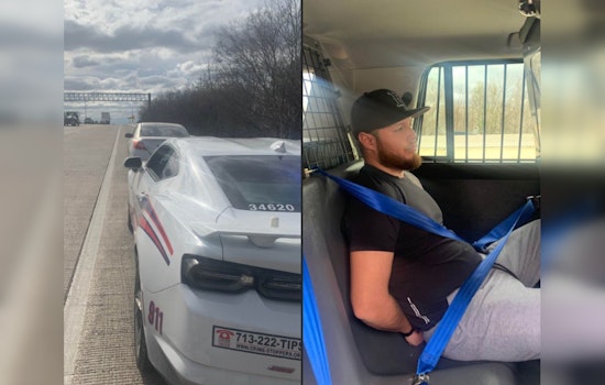 Houston Suspect with Felony Warrant Arrested During Traffic Stop by Deputy Lee