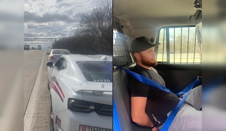 Houston Suspect with Felony Warrant Arrested During Traffic Stop by Deputy Lee