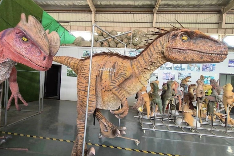 Houston's Jurassic Extreme Offers Reward for Return of Stolen Dinosaur Costumes
