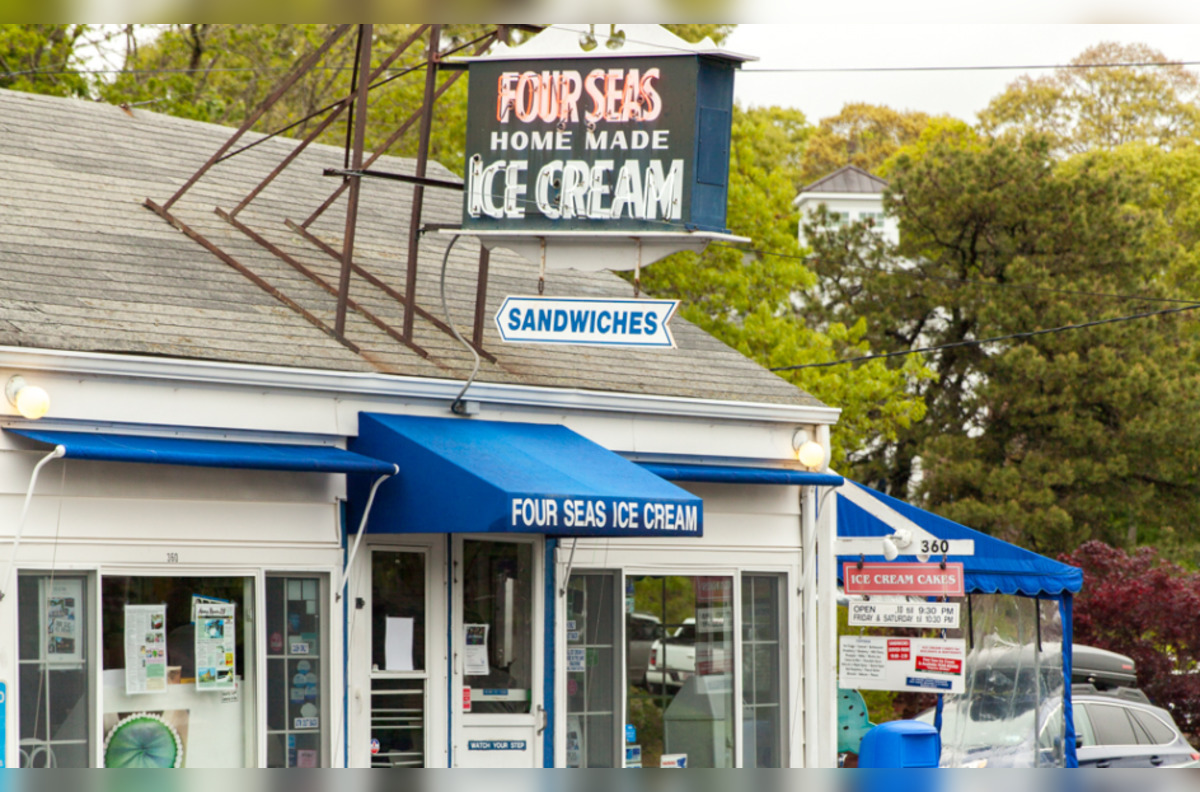 Iconic Four Seas Ice Cream in Centerville Up for Sale After 89 Sweet