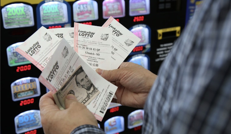 Lucky day lotto evening draw deals
