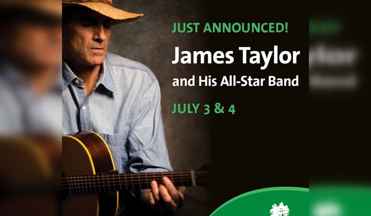 James Taylor Sets Stage for New England Tour With Celebratory July 4 Performance at Tanglewood