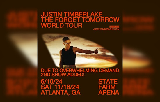 Justin Timberlake Adds Second Atlanta Show on 'Forget Tomorrow' Tour After Sellout