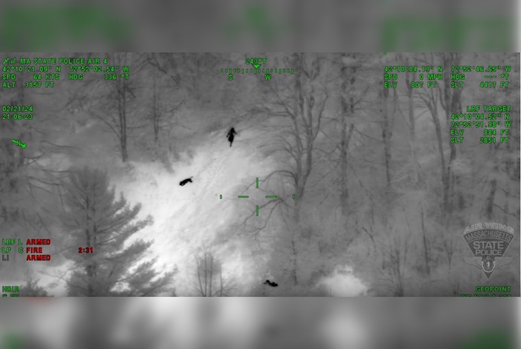 K9 Unit and State Police Heroically Locate Missing Elderly Man with Dementia in Massachusetts Woods