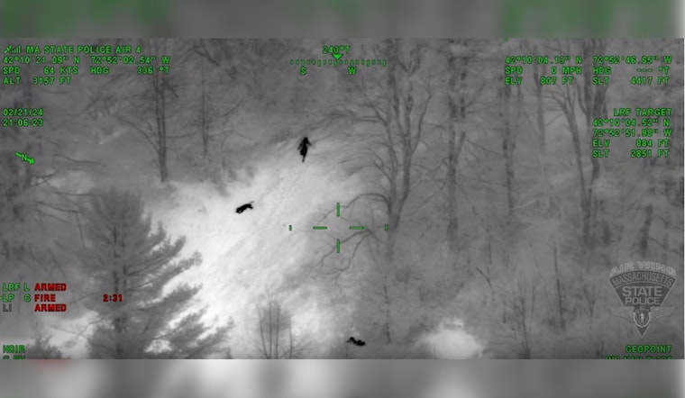 K9 Unit and State Police Heroically Locate Missing Elderly Man with Dementia in Massachusetts Woods