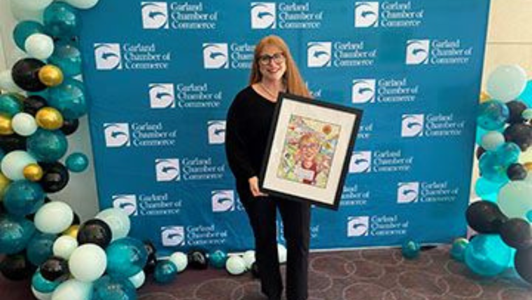 Kim Nurmi Receives Distinguished Leader Award from Garland Chamber of Commerce