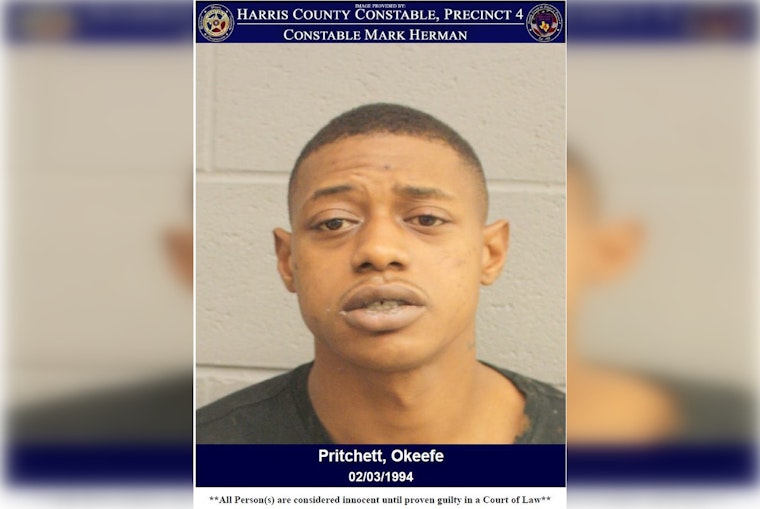 Known Felon Arrested in Harris County After Traffic Stop Reveals Open Warrant