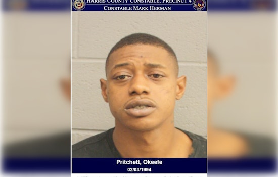 Known Felon Arrested in Harris County After Traffic Stop Reveals Open Warrant