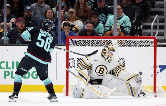 Kraken Beat Bruins 4-3 in Thrilling Shootout, Pastrnak's Hat Trick is Not Enough