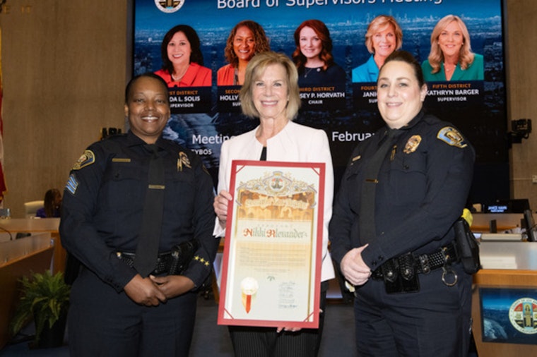 LA County Honors Sergeant Nikki Alexander, First Black Woman to Make Rank in Long Beach PD