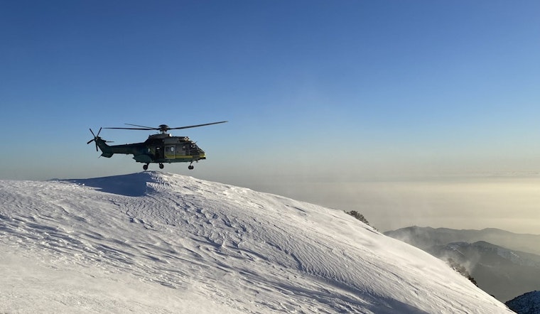 LA Sheriff's Dept. Saves Six Stranded Hikers on Mt. Baldy
