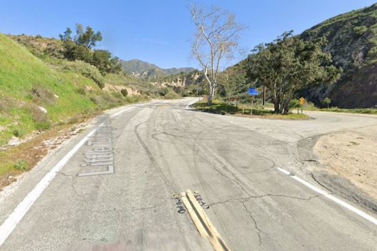 LAFD Joins Angeles National Forest Responders in Assisting Injured Person After Vehicle Plunges Off Road
