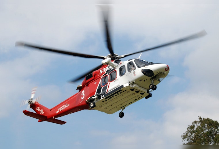 LAFD Launches Air Ambulance Rescue for Critically Ill Infant in Tujunga
