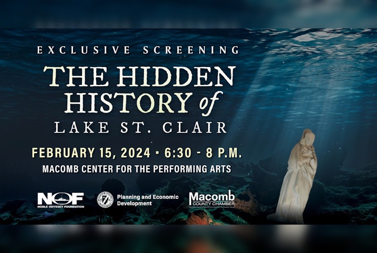 Lake St. Clair's Lost Village and Church Resurface in "Hidden History" Documentary Premiering at Macomb Center