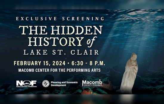 Lake St. Clair's Lost Village and Church Resurface in "Hidden History" Documentary Premiering at Macomb Center