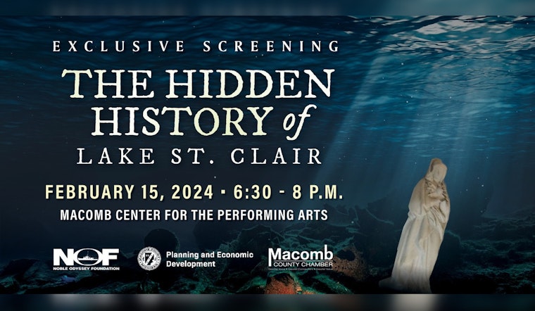 Lake St. Clair's Lost Village and Church Resurface in "Hidden History" Documentary Premiering at Macomb Center