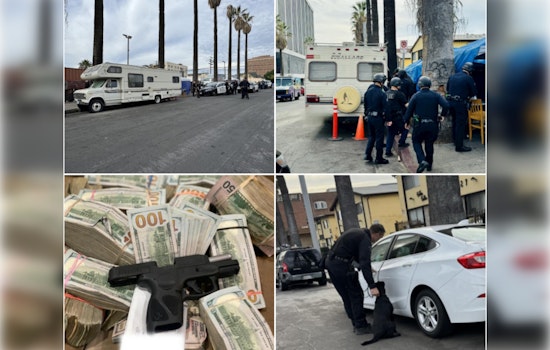 LAPD Cracks Down on Drug Operations Hidden Within Homeless Camp, Seizes Cocaine and Makes Arrests in Los Angeles