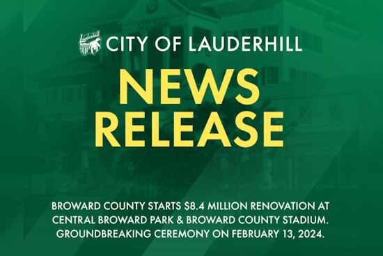 Lauderhill's Broward County Stadium Set for $8 Million Upgrade Before Cricket World Cup