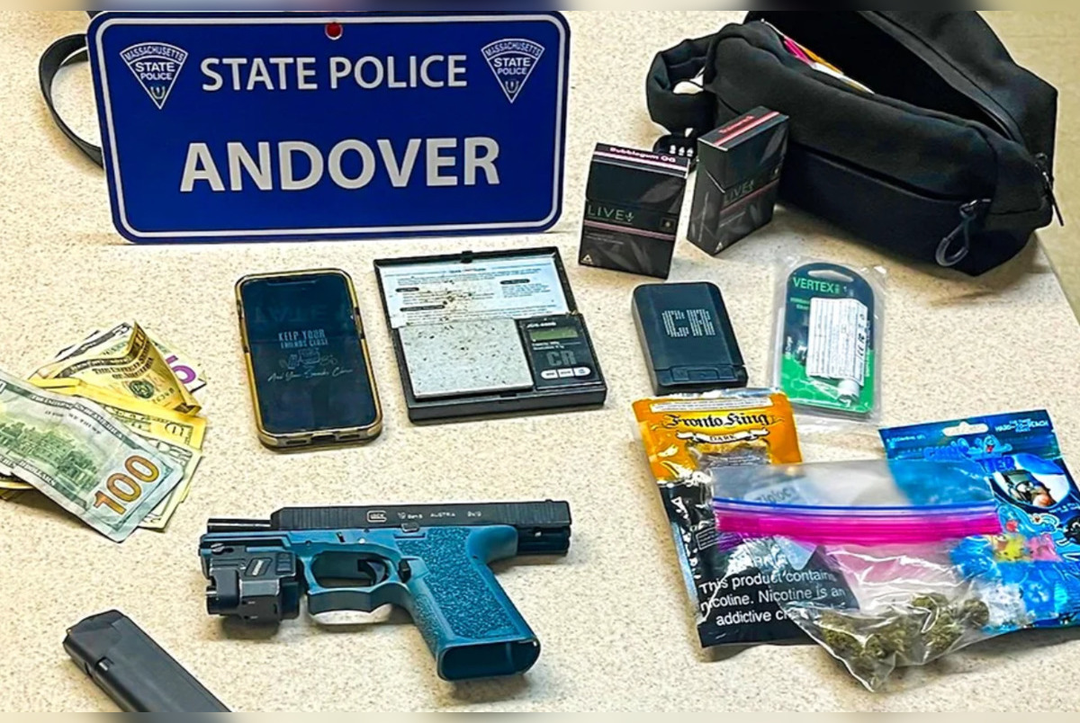 Lawrence Man Accused of Illegal Gun Possession After Methuen Traffic