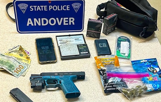Lawrence Man Accused of Illegal Gun Possession After Methuen Traffic Stop for Window Tint