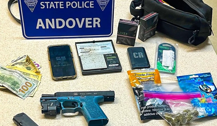 Lawrence Man Accused of Illegal Gun Possession After Methuen Traffic Stop for Window Tint
