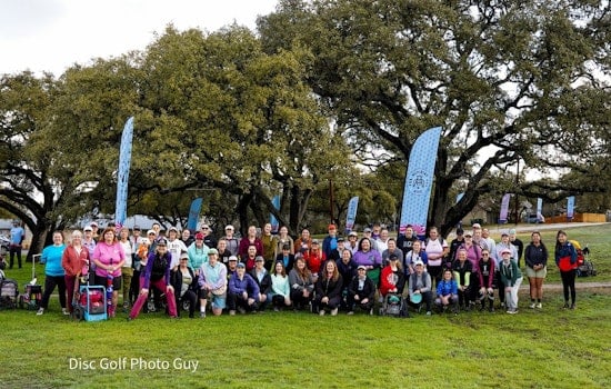 Live Oak Hosts Flourishing 2nd Annual Bluebonnet Women's Open Disc Golf Tournament