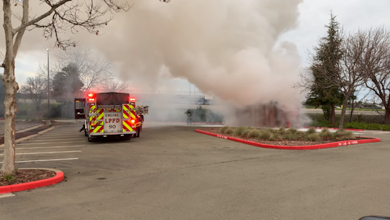Livermore-Pleasanton Firefighters Quickly Snuff Out Blaze Near Hacienda and I-580