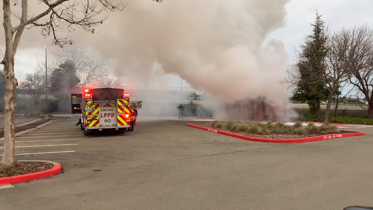 Livermore-Pleasanton Firefighters Quickly Snuff Out Blaze Near Hacienda and I-580
