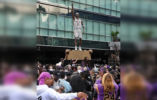 Los Angeles Celebrates Kobe Bryant's Legacy with Statue Unveiling at Crypto.com Arena